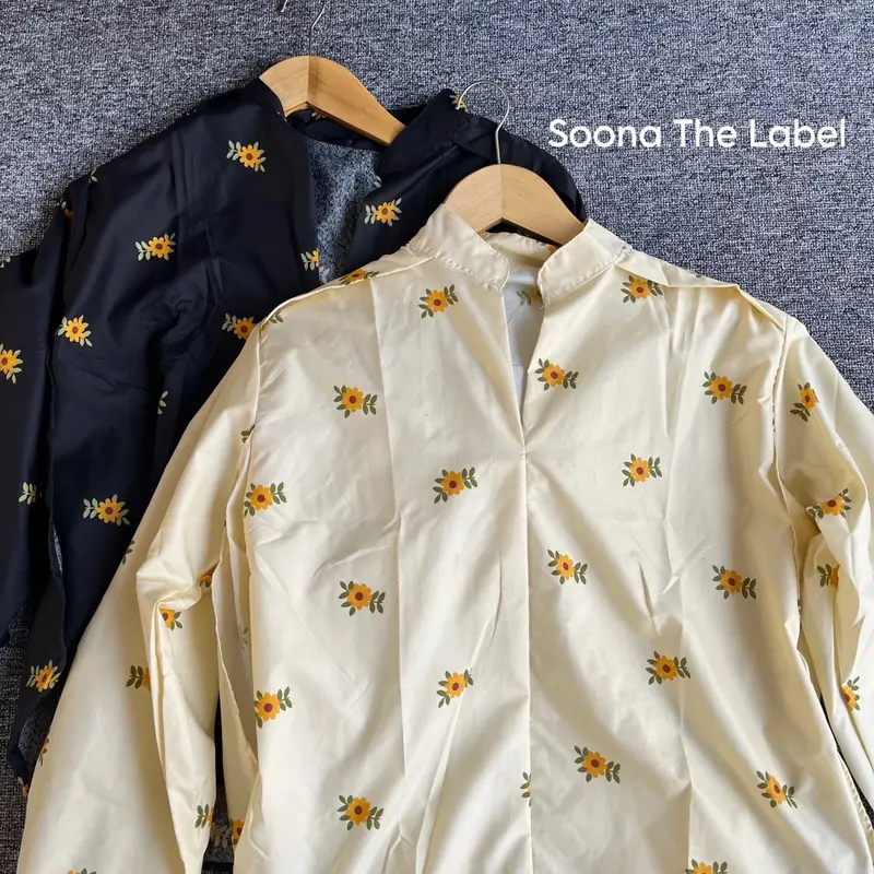 SOONA Floral Blouse Oversize 1