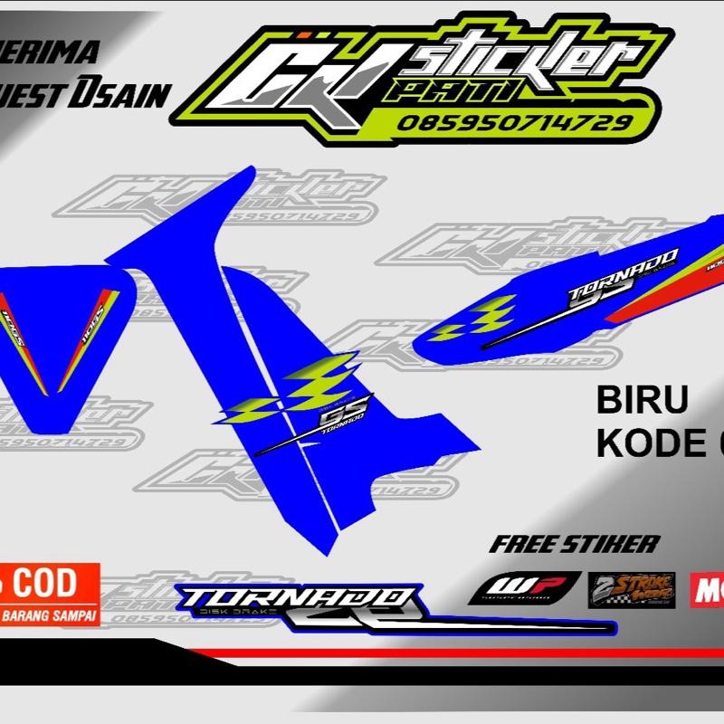Stiker Variasi Suzuki Tornado GS untuk Motor - Motorcycle 1