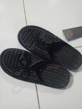 Product Review of [YESPLUS] PY132 Sandal Selop Wanita Flat Jelly Import Fashion Model Tali Rajut Terbaru from h**a 2