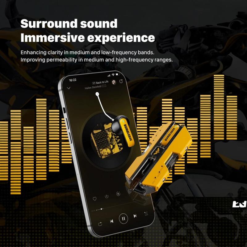 TRANSFORMERS T01 TWS True Wireless Earbuds Headset Bluetooth 5.4 HiFi 2