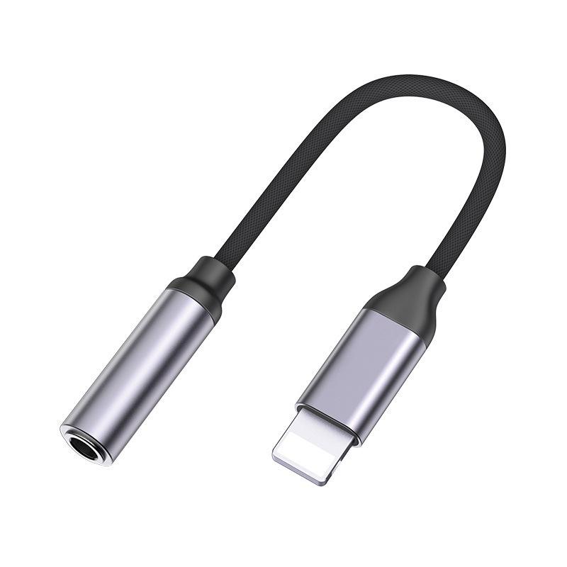 Cáp Lightning sang Cáp âm thanh MFi 3,5 mm, Thích hợp cho tai nghe Apple, Tai nghe điều khiển dây 3,5 mm, Tương thích với iPhone11 / 12 / 13 / 14, Cũng có thể chọn Type-c sang 3,5 mm