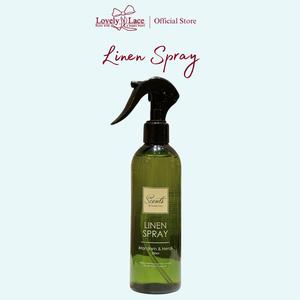 Lovely Lace Semburan Linen / Kain / Fabrik (LINEN SPRAY) 250ml Bau Untuk Ruang Tamu, Bilik Tidur, Bilik Air, Hotel, Homestay, Pejabat, Lobi, Ruang Penerimaan. Sesuai untuk Hadiah Krismas, Ulang Tahun, Perayaan