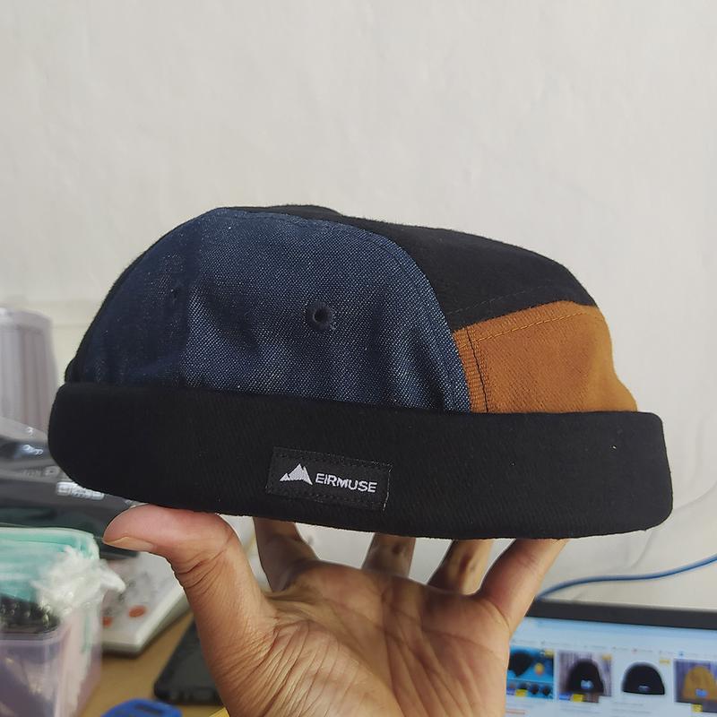 Topi Miki Hat Premium MINHAJ by Eirmuse Peci Gaul Coklat Hitam 3