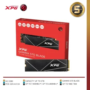 ADATA XPG GAMMIX S70 BLADE PCIe Gen4x4 M.2 2280 Solid State Drive