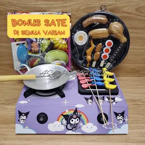 Mainan Kompor LED mainan anak / Bisa Dicas / bisa nyala / Cowok Cewek Game