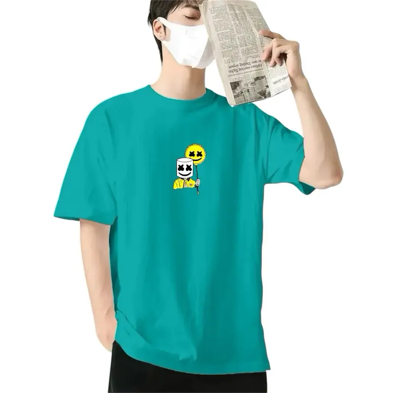 Atasan  PrintingT-shirt Kaos Unisex  |baju kaos oblong lengan pendek Pria Distro Polos Surfing Wanita Katun Combed Digital BALON Nyaman 8