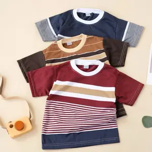 Paket 3 Kaos Anak Laki-Laki Usia 1-10 Tahun - Katun Cotton