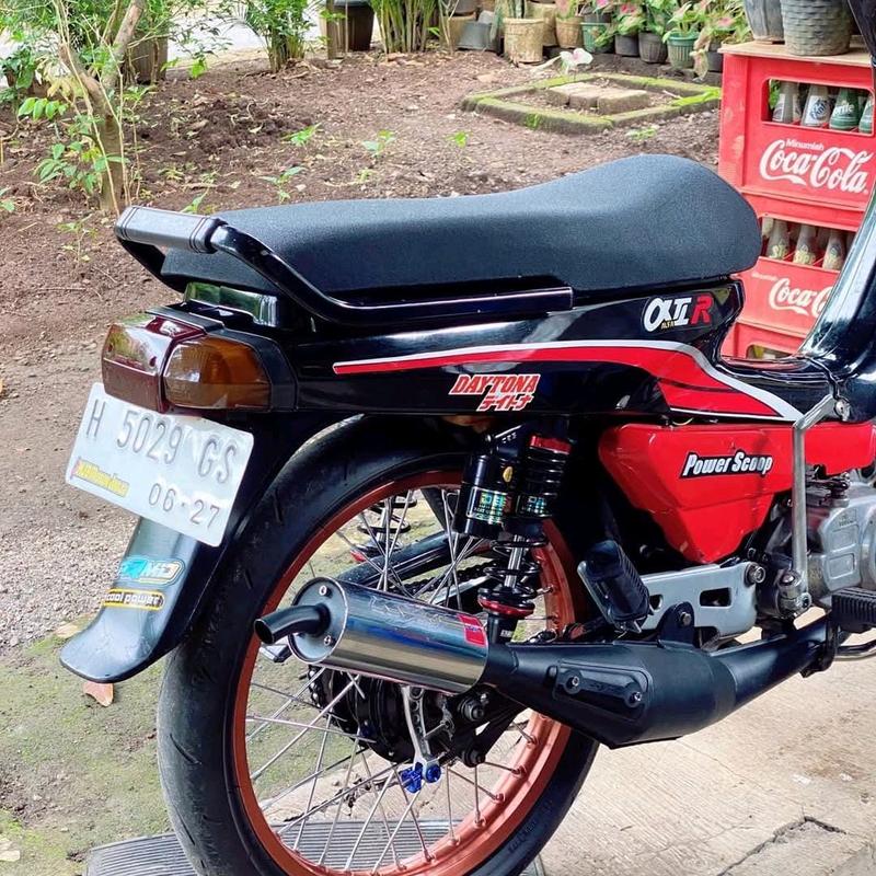 Knalpot Sirip Yamaha Alfa & Champ Footstep FizR Prepet-prepet 3