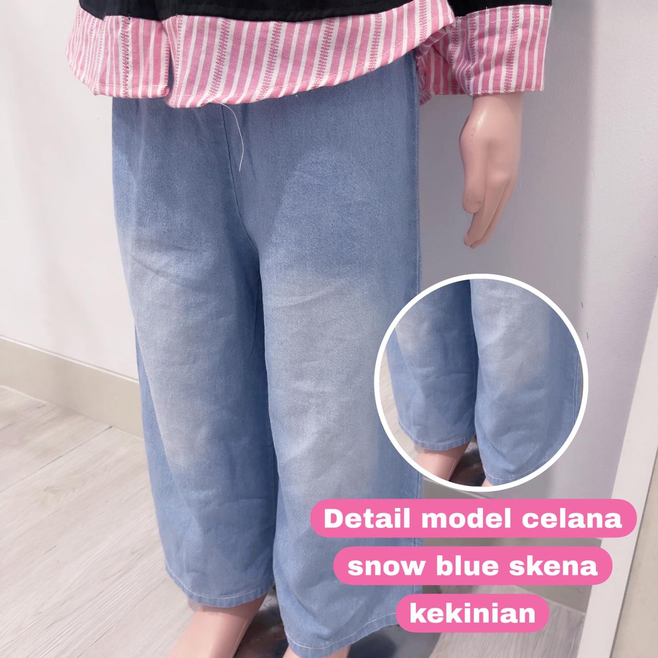 Setelan Jeans Wispie Import Anak Perempuan Usia 2-10 Tahun Viral Fashion Anak Terbaru Terlaris COD