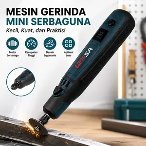 Bor Mini Grinder Set Tuner 3 Kecepatan 50 Aksesoris Mesin Ukir Poles Gerinda Listrik Alat Ukir Grafir