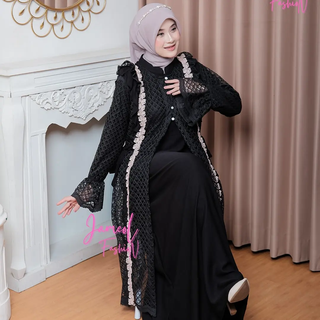 Gamis Saja Hitam