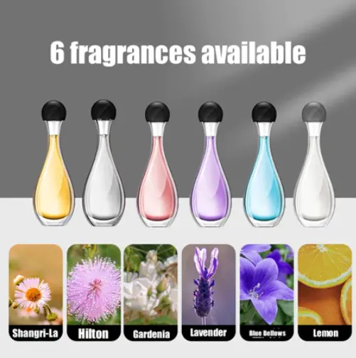 Semprotan Penyegar Udara Ruangan, Diffuser Aroma yang Dapat Diisi Ulang, Diffuser minyak esensial, pewangi toilet rumah, pelembap hotel, parfum, aromaterapi, diffuser aroma, minyak aroma, bau 4