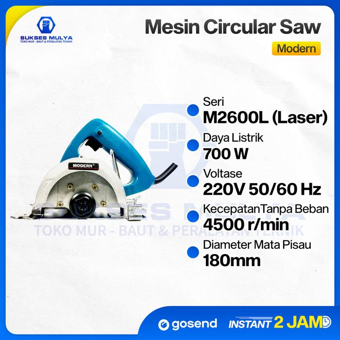 Gambar Mesin Circular saw/Potong Kayu Modern M 2600 dari suksesmulya Kota Magelang Tokopedia
