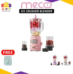 Mecoo Blender Ice Crusher Juicer 4 in 1 Most Aesthetic 00 W Food Processor Chopper Grinder