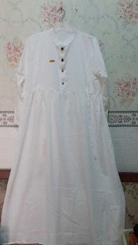 Product Review of Sherila midi dress Polo linen premium busui friendly bahan adem from n**6 0