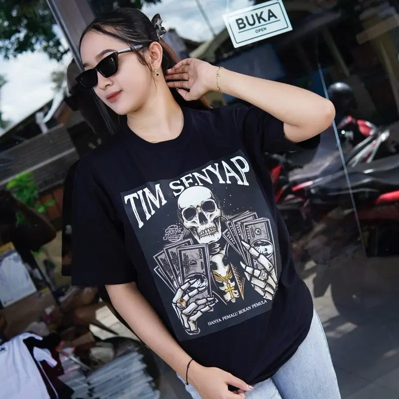 T-SHIRT TIM SENYAP MK | LENGAN PENDEK | Cutton Combed 24s |  Distro