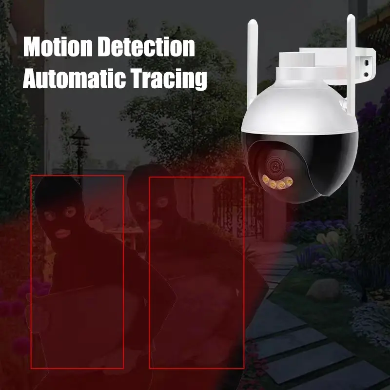 Yuuki CCTV Kamera 8MP FHD Oudoor IP Camera CCTV WIFI Waterproof Kamera CCTV 360 Derajat 3