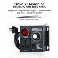 Gambar Regulator Kecepatan Motor AC 220V 4000W | Dimmer PWM Thyristor | Untuk Kipas, Bor Listrik, Pemanas | Pengontrol Suhu - AC 220V 4000W dari LENODI Kab. Tangerang 5 Tokopedia