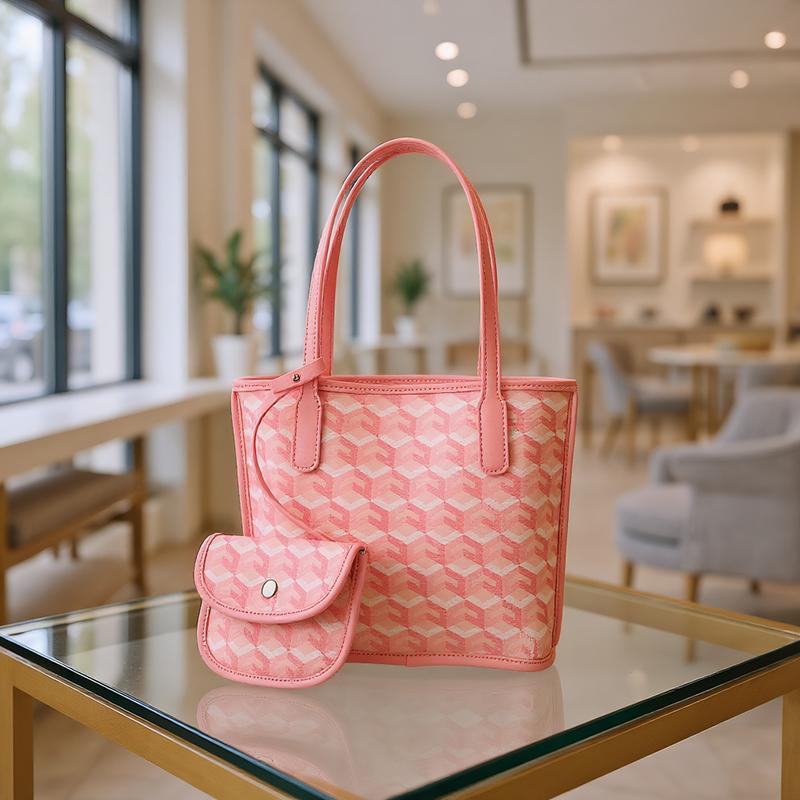 【CARRIEKOLLER】Tas Wanita Tote Bags Large Capacity Fashion Printed Shoulder Bags