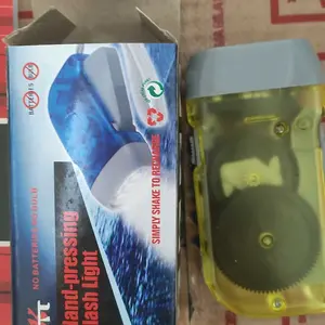 Lampu Senter Pompa Manual Tangan Tanpa Baterai / Lampu Senter Led tanpa Baterai