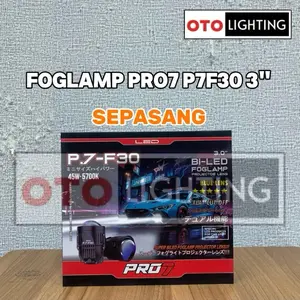 Lampu Mobil Projector Biled Foglamp PRO7 P.7-F30 3 Inch | Sepasang