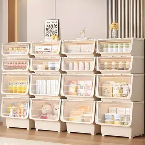 Container Storage Box Kotak Penyimpanan Serbaguna Rak Plastik