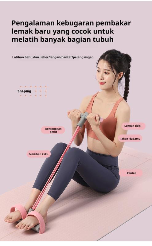 Product Introduction of Penarik Behel Rumah Perlengkapan Fitness dan Binaraga Alat Bantu Situp Penarik Behel 4