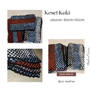 Keset Anyam Home Made/Keset Kaki/Keset Kamar Mandi