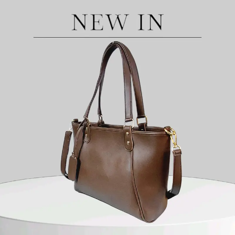 NADOS-Tas Tote Wanita Kulit Sintetis SatuRuang Totebag Cewek - Matt Kulit Sintetis - Size P 30cm x T 22cm x 13 cm 4