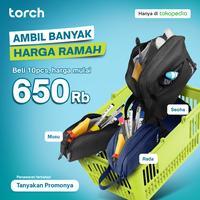 Gambar TORCH Deva Charger Pouch Mouse Headset Handsfree TWS Kabel Organizer Multifungsi Muat Banyak Anti Noda - Black dari Torch.id Kota Depok 3 Tokopedia