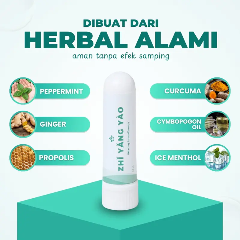 Zhi Yang Yao Inhaler Anxiety Herbal Pereda Melegakan Gejala Anxiety Melegakan Pernafasan 2