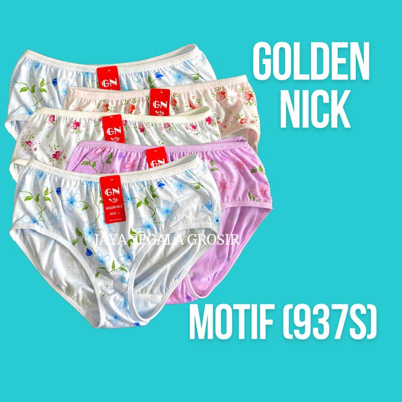 Product Introduction of CD Wanita Golden Nick GN Terang/Gelap/Pastel/Motif - Lembut dan Nyaman - Semi, Katun Cewek 5