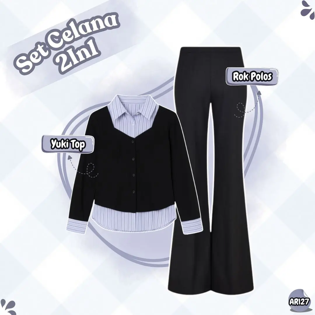 Set Celana 2In1
