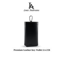 Gambar Louis Andreano Dompet Kunci LA-228 Hitam Kulit Sapi Full Grain 2 Gantungan 3 Tempat Kartu Elegan & Minimalis - HItam dari Louis Andreano Kota Administrasi Jakarta Barat 1 Tokopedia