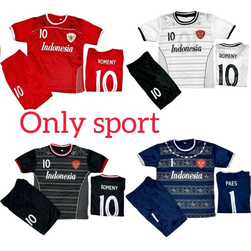 STELAN BAJU BOLA ANAK TIMNAS INDONESIA/JERSEY BOLA ANAK TIMNAS INDONESIA Outdoor