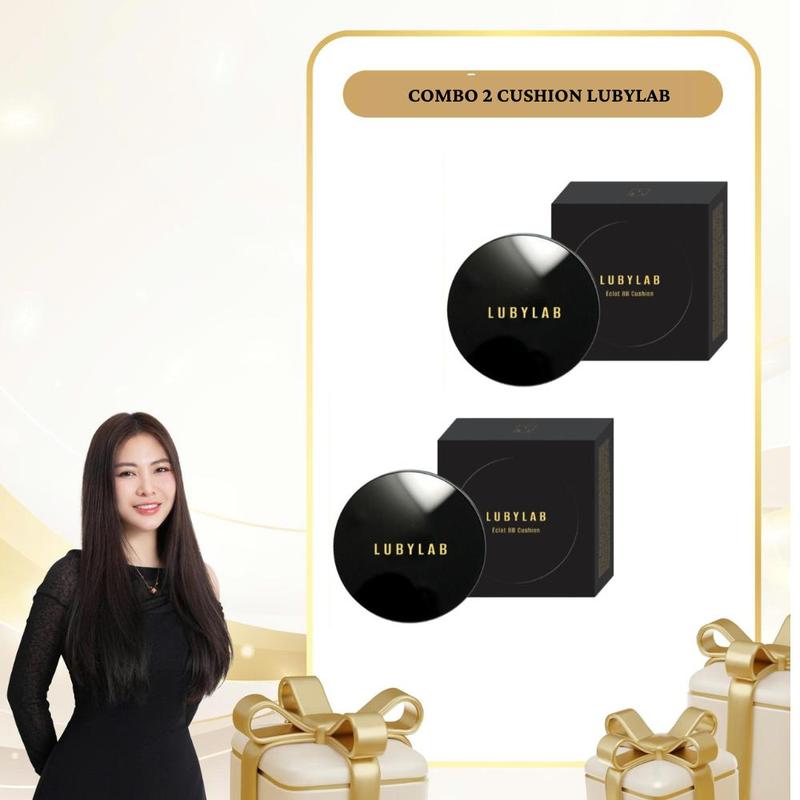  SN1761 - Combo 2 hộp Lubylab Eclat BB Cushion Cao cấp 