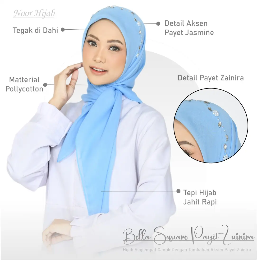 Segiempat pearly/Bella Payet new motif