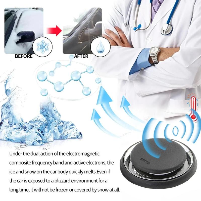 Product Introduction of New Upgraded Electromagnetic Deicer Molecular Interface Snow Remover Air Freshener Car Antifreeze Electromagnetic Ice Melting 22