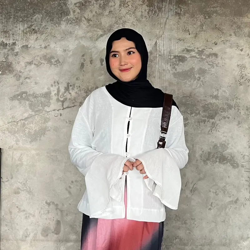 Aruna - Silmi Top Linen / Linen Shirt / Linen Top 4