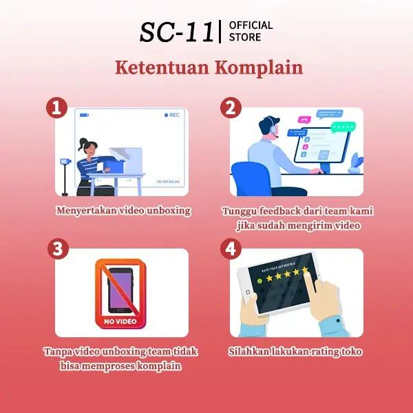 [BPOM] SC-11 Toko Resmi Pembersih Wajah Whitening 100ml Mencerahkan Kulit Sensitif Lembut & Menenangkan Aman untuk Semua Jenis Kulit Facial Membersihkan Pelembab Pencerah Memutihkan Muka