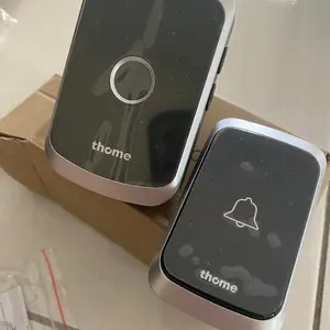 THOME Bel Rumah Tanpa Kabel Wireless Waterproof Door Bell 1 Receiver Signal Kuat Hingga 300M