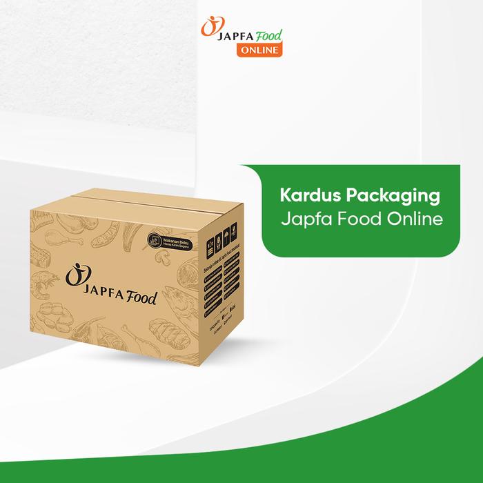 Gambar Kardus Box Packing Tambahan / Additional Box Packing Japfa Food dari Japfa Food Online Kota Administrasi Jakarta Timur Tokopedia