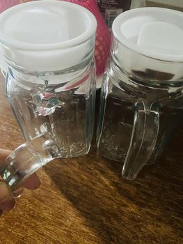 Product Review of BUY 1 TAKE 1 Glass Juice Jug Kettle 1.6L 1L 500ML Square Clear Embossed Glass Pitcher juice Pitcher big water pitcher with Handle Hot Cold Water Pitcher from R**e V**l B**s 0