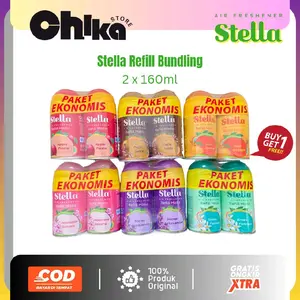 Stella matic refill 160ml BUNDLING / MULTIPACK 2PCS | paket ekonomis