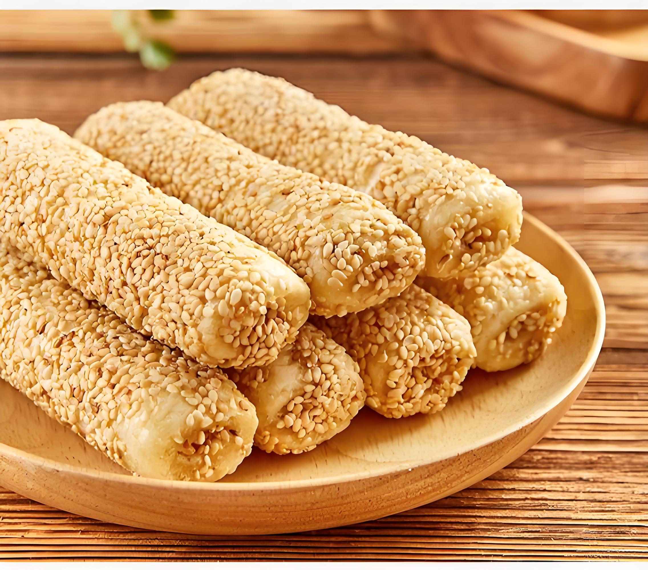 Bola Wijen Camilan Tradisional, Kue Wijen Viral Tekstur Renyah, Halal Indonesia Cocok untuk Sehari