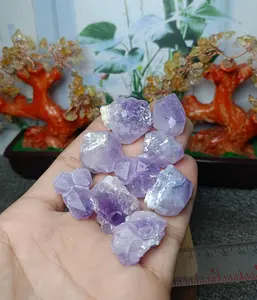 Batu Natural Amethyst Flower Paket (4) Asli batu alam