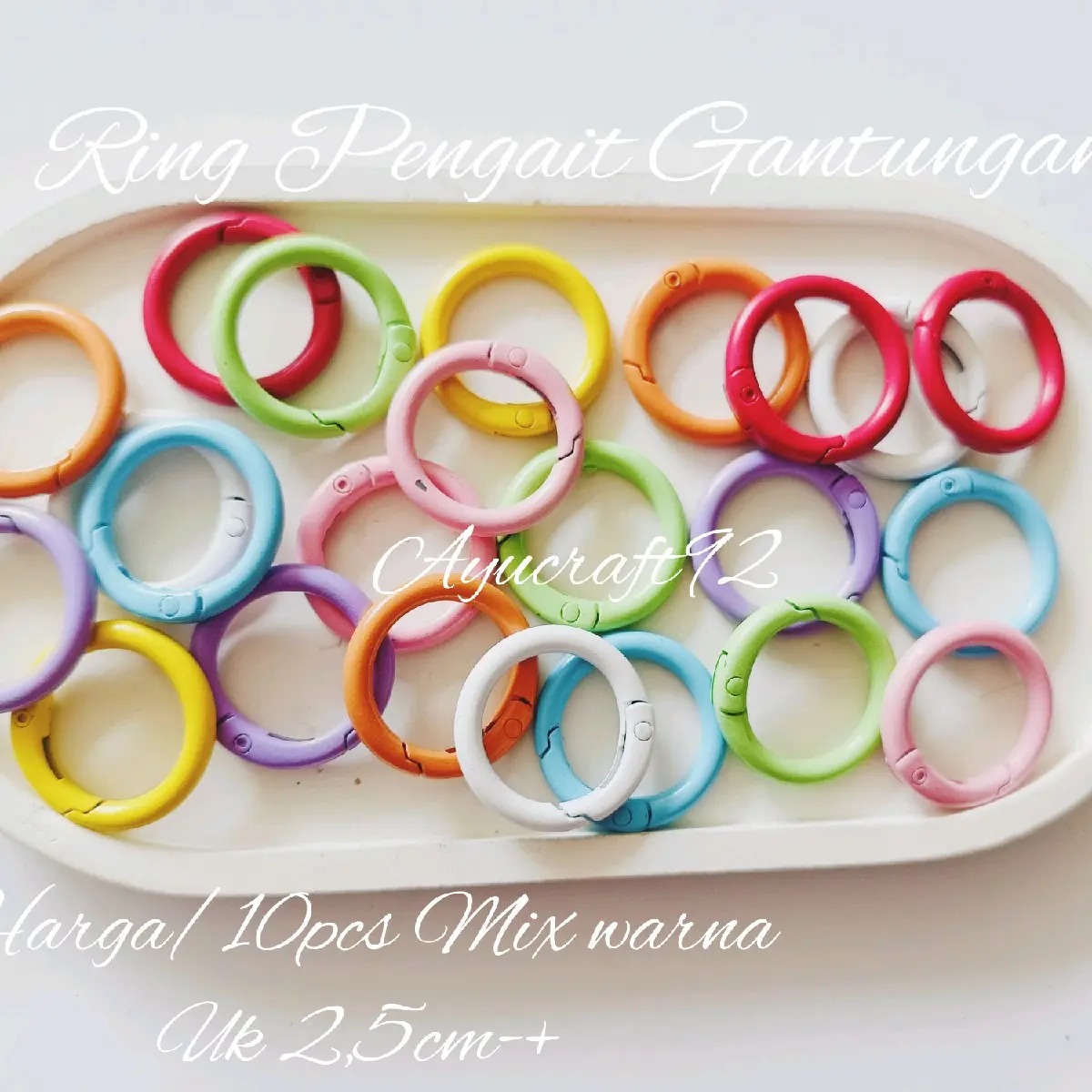 Ring Pengait Gantungan 10pcs