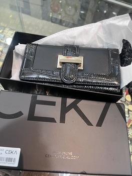 Product Review of CEKA Dompet Wanita Serbaguna Panjang Dompet Croco Kulit Dompet Kartu Terbaru - Lindex Long Wallet from d**o 1