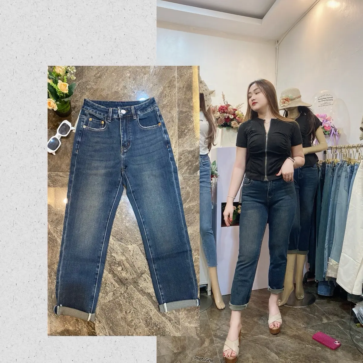 Jeans cewek cantik mina 09