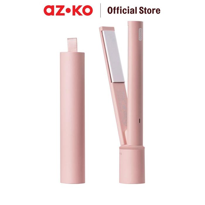 Gambar AZKO Memoo Alat Catok Rambut Travel - Pink Catokan Rambut Portable Hair Styler Travel dari AZKO ID Kota Administrasi Jakarta Barat Tokopedia